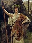 John Collier The Priestess of Bacchus painting